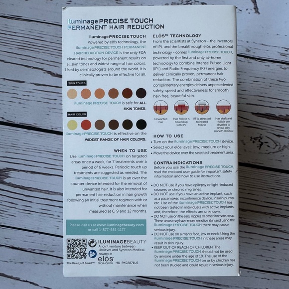 Iluminage Precise Touch Hair Reduction Device Barely Used Includes All Packaging - Picture 8 of 12